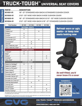 Truck-Tough Universal Seat Cover