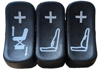 Bostrom Seating 6204507-001 VALVE AIR 3 GANG PR LH