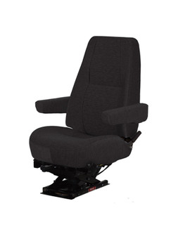 Bostrom Lo profile (T910) T-series Mid Back, with arms in Black Mordura