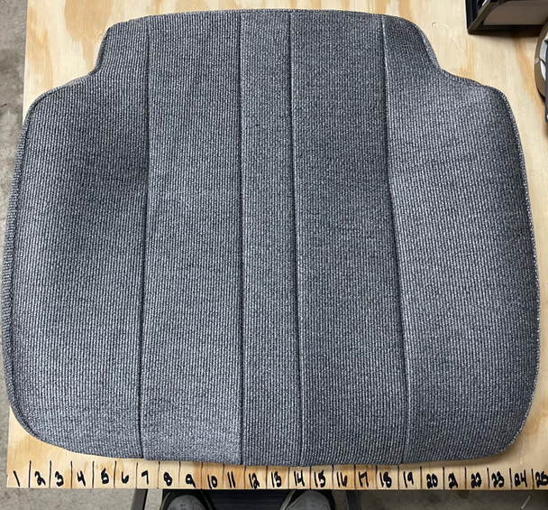 National Seating Captain Cushion Foam and Cover - Grey Mordura