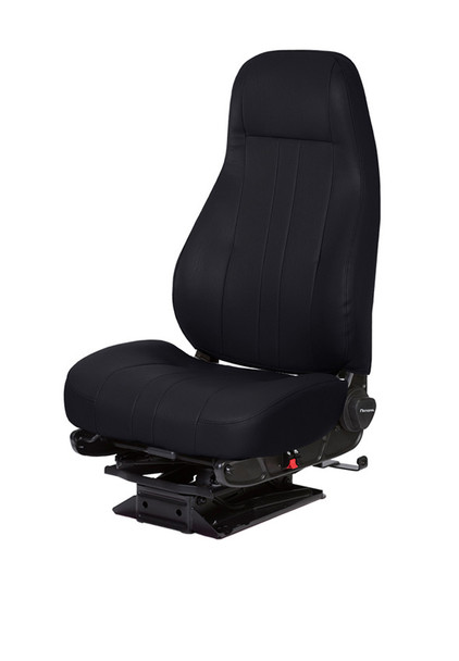 National Captain LoPro Seat in Black Versa Leather without arms