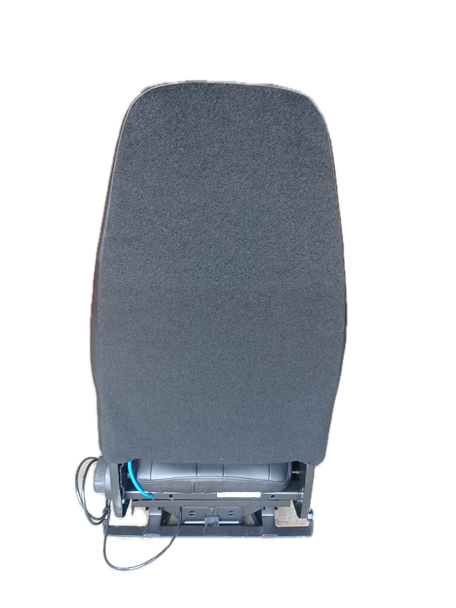 National Captain LoPro Seat in Black Versa Leather back is cloth