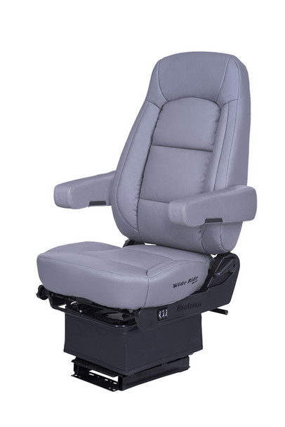Bostrom Wide Ride Core Hi Pro, swivel ultra leather Grey