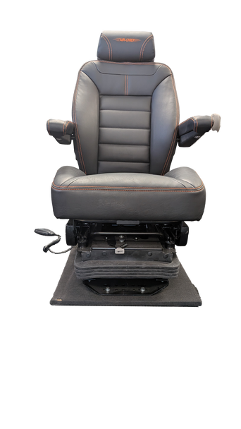 Knoedler Air Chief WIDE Memory foam Massage Puffy Black Man-made Leather