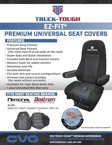 Truck-Tough Universal Seat Cover
