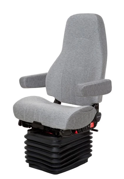 National Seating Commodore Truck Seat Grey Mordura