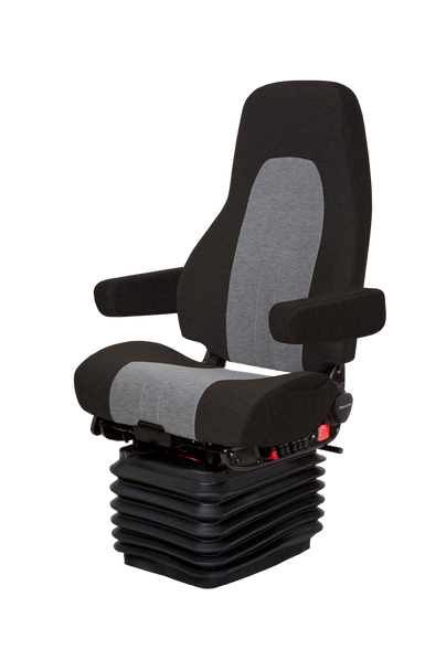 National Seating Admiral in Black and Slate Mordura Cloth