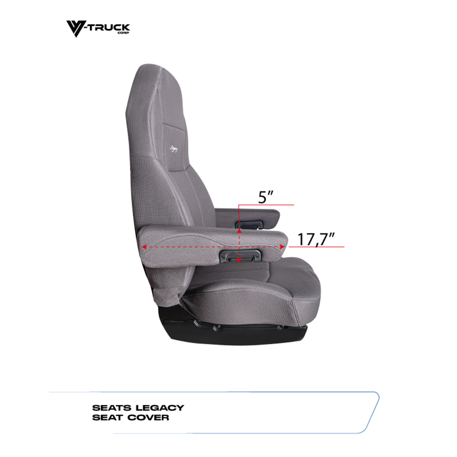 Seats Inc Legacy Silver in Leather - Seat Specialists