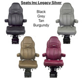 Seats Inc Legacy Silver in Leather