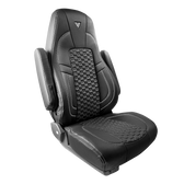 Freight Liner Cascadia Cloth Standard Back 33 inch Seat Cover - Diamond style