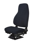 National Ensign LO Seat, Ez Aire, no arms, Black Forever Cloth