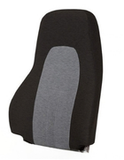 National Seating Commodore Seat Back Black/Gray Mordura