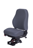 National mid back refuse truck seat in grey