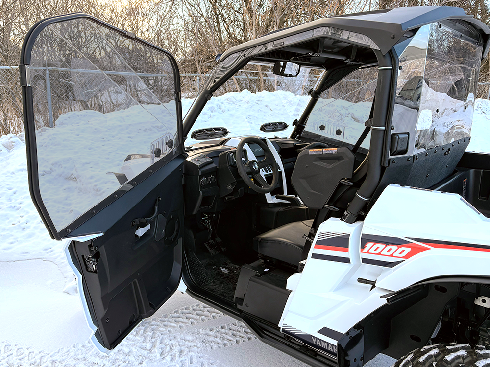 Yamaha Wolverine X2/RMAX-2 Tinted Polycarbonate Upper Door Kit