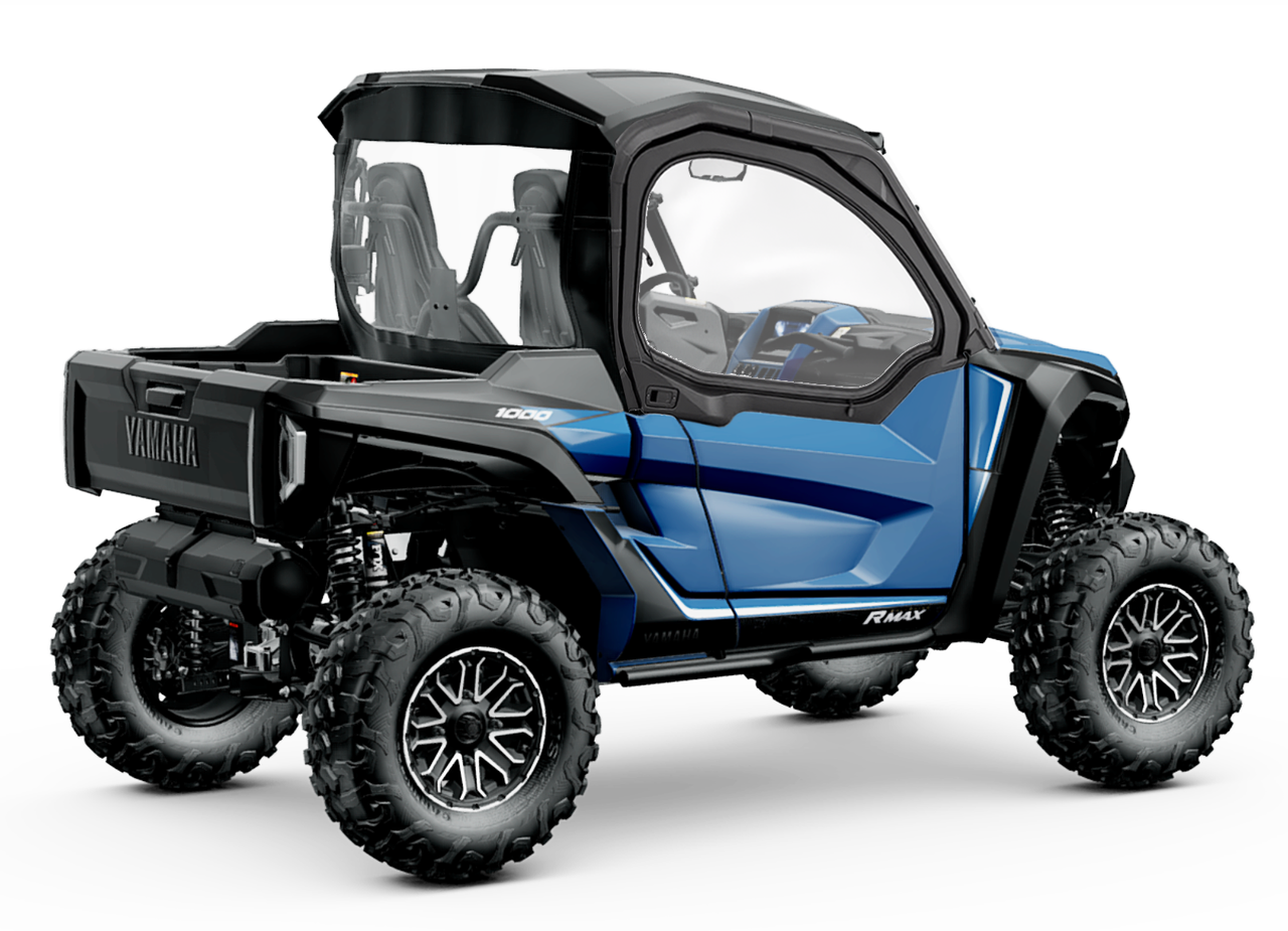 Yamaha Wolverine X2/RMAX 2 Soft Upper Framed Side Doors | UTV HQ