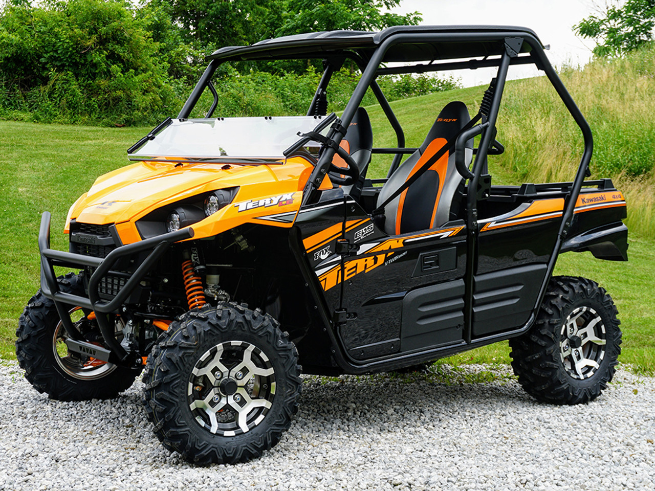 Kawasaki Teryx 800 Folding Windshield With Hard Coat | UTV HQ