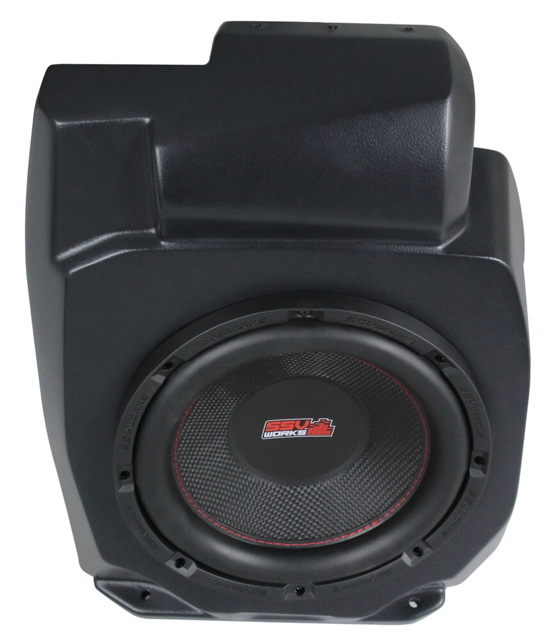 mtx utv rzr under dash subwoofer enclosure