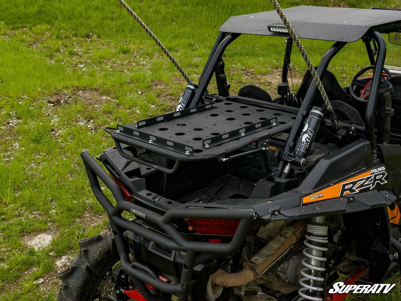 Polaris RZR XP 1000-Turbo Cargo Rack/Spare Tire Carrier | UTV HQ Polaris RZR XP 1000-Turbo Cargo Rack/Spare Tire Carrier | UTV HQ