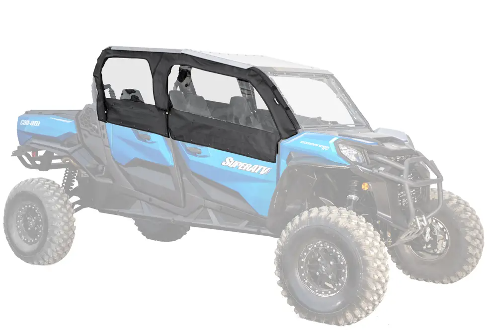 Can-Am Commander MAX Primal Soft Cab Enclosure Upper Doors | UTV HQ