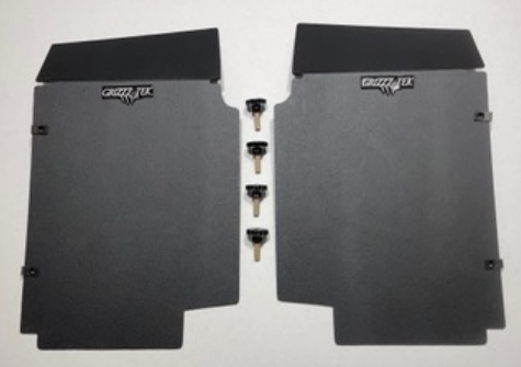 Grizztek Polaris Ranger Midsize SP 570 Rear Mud Guards | UTV HQ