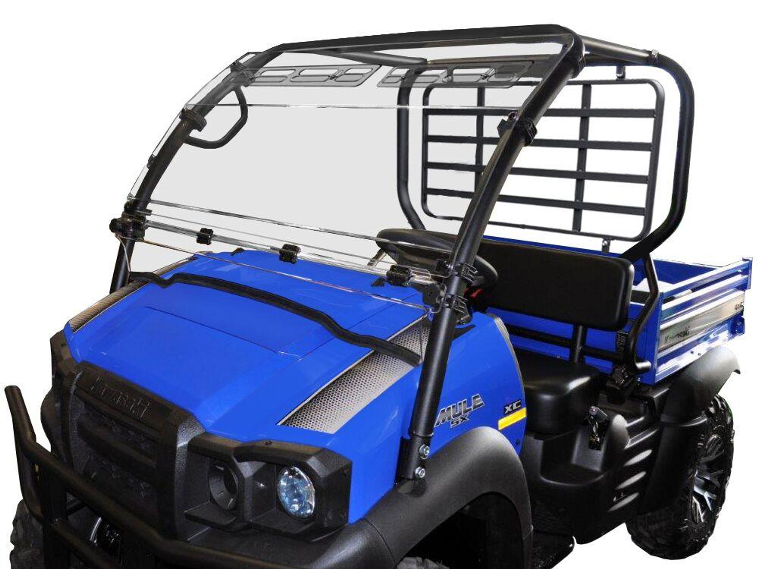 Kawasaki Mule SX Hinged Windshield W/Upper VentsHC UTV HQ