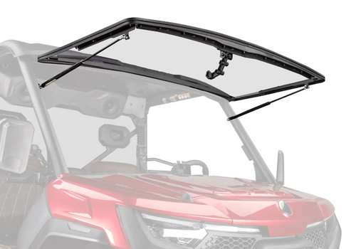 CFMOTO UForce U10 Pro Scratch-Resistant Flip Windshield
