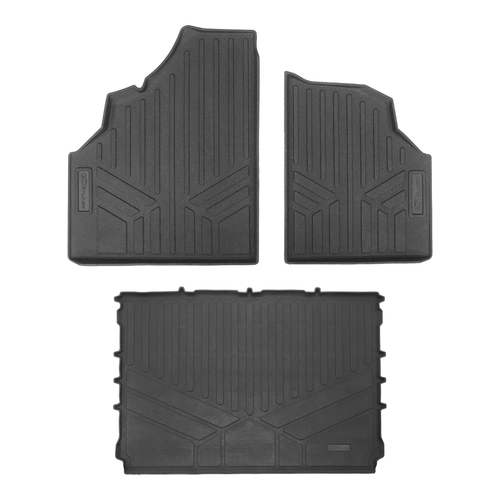 Can-Am Defender (3-Seat) Rugged Rubber Floor & Bed Mats