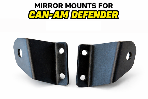 Can Am Defender Mirror Mounts