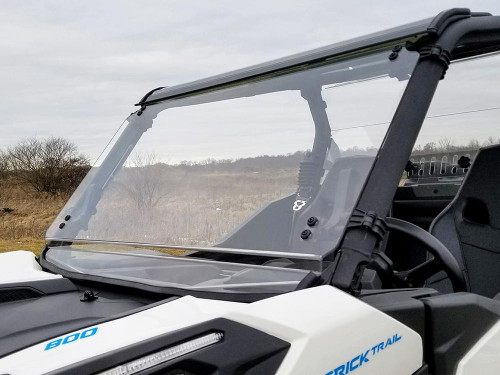 Can-Am Maverick Trail/Sport Scratch Resistant Full Tilting Windshield