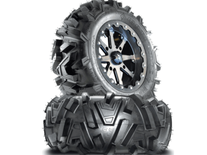 MSA M21 Lok Beadlock Wheels w/ 28 in. EFX Moto MTC Tires