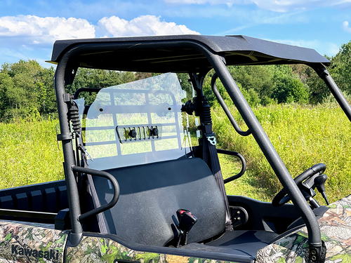 Kawasaki Mule Pro MX Rear Vented Windshield