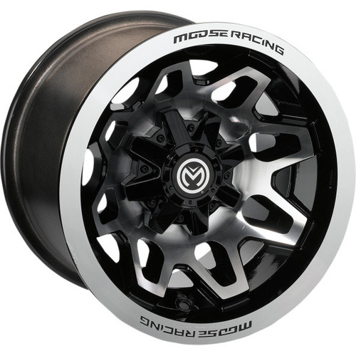 Moose Utilities 416 X  Wheel (Machined Black)