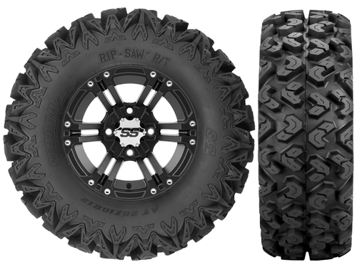 ITP SS212 Wheel and Sedona Rip Saw R-T Tire Kit (26")