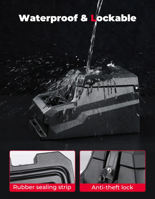 Polaris Ranger Fullsize Center Console Box | UTV HQ