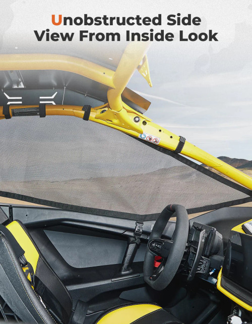 Can-Am Maverick R Window Nets | UTV HQ
