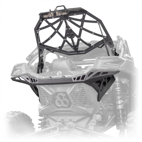 Maverick X3 Rear Rack Can-Am Maverick X3 Tire Carrier / Rear Bumper System | UTV HQ