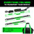 Rhino USA Heavy Duty Vehicle Tie Down Kit (Snap Hook)