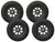 M12 Diesel Wheel and EFX MotoRavage Tire Kit (30-10-14)