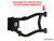 Polaris RZR 800 Rear High Clearance Rear Offset A Arms