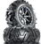 MSA M21 Lok Beadlock Wheels w/ 28 in. EFX Moto MTC Tires