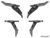 Polaris RZR XP / Turbo / Turbo-S Fender Flares