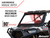 2021+ Polaris RZR Trail 900-S 1000 Glass Vented Windshield