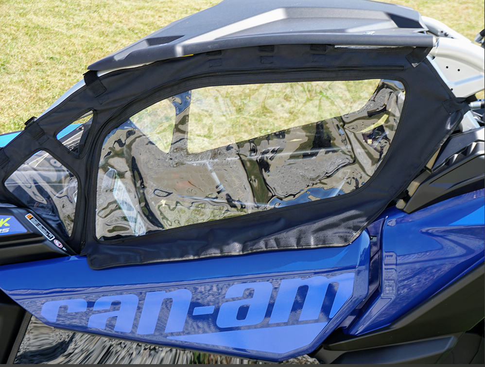 Can Am Maverick X3 2 Seat Soft Upper Door Rear Window Kit