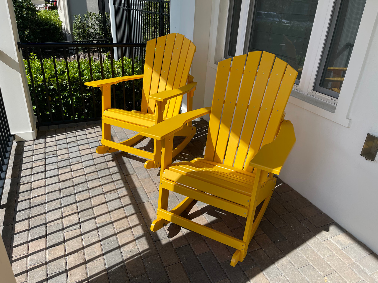 The Rocker Rocking Chair Outdoor HDPE Patio Backyard Beach