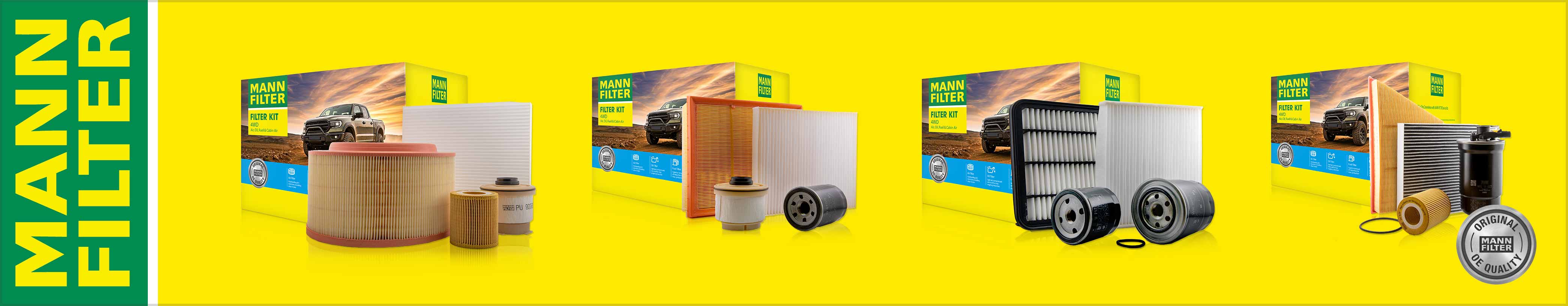 MANN-Filter Premium Filter Kits - Trusted with  Years of Experience
