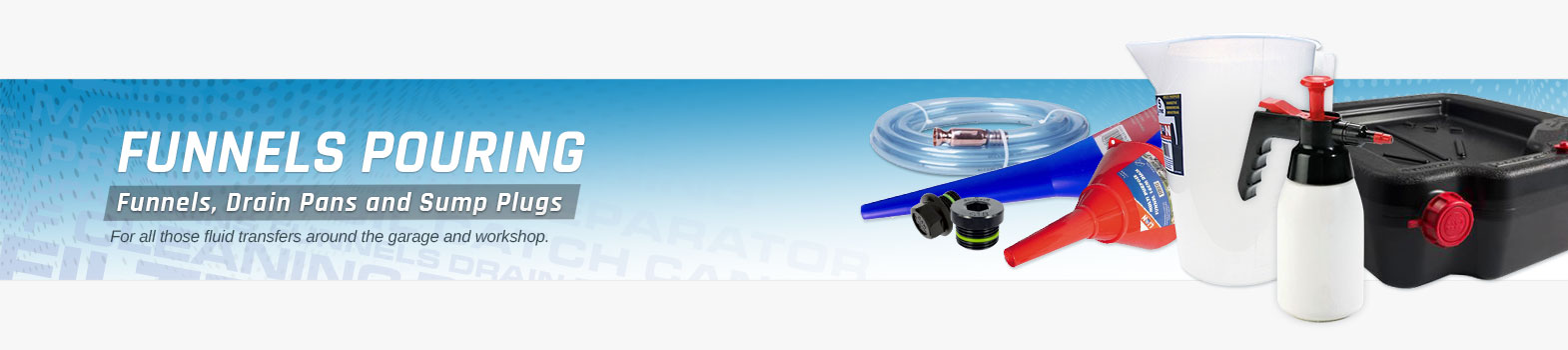 Automotive Funnels and Pouring Implements - Western Filters