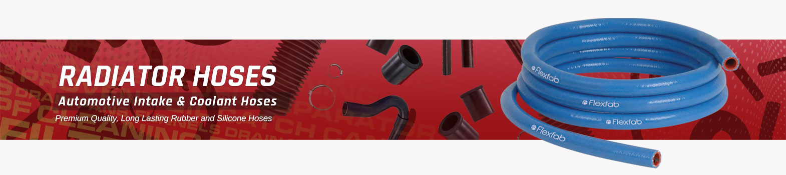 Dayco and Gates Automotive Rubber SIlicone Intake Coolant Hoses