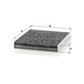 MANN Cabin Filter CUK2545 for VW Polo 1.4L 9N (2002-10) 1.6L 6R 9N (2006-14)