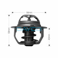 DT49E Thermostat 56mm Diam. 77C for Peugeot/Subaru DT49E Thermostat 56mm Diam. 77C for Peugeot/Subaru