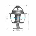 DT79A Thermostat 54mm Diam. 82C for Ford/ Mazda